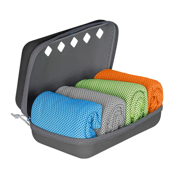 Dry Microfiber Cooling Towel Box 2Pcs Set