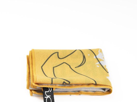 Grey Microfiber Towel (Sport) - Small